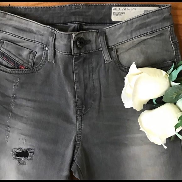 Diesel Grey-Black Skinny Jeans - Picture 8 of 10